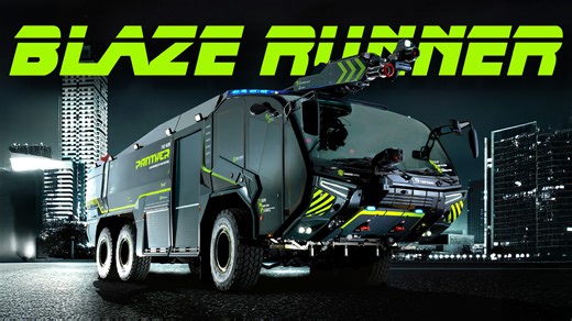 Rosenbauer's Electric Fire Truck Looks Like It Just Landed From Mars | Carscoops