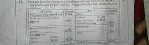Sonu and Monu are Partners in a firm sharing profits and losses... | Filo