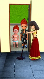 papa bhi kuch kam nahi | Gulli Bulli | Cartoon | granny | short | tmkoc | shortscomedy #animation #Blender #comedy #short | Latif Toons