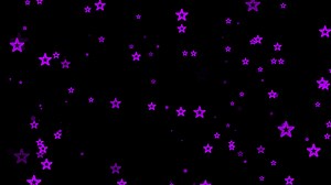 Download Purple star particle motion background. Faded wallpaper animation with black color. Flying bubble. for free