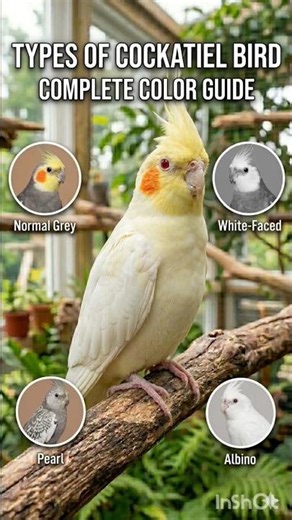 Types of Cockatiel Birds | Complete Guide for Bird Lovers” #cockatiel #birds #parrot #types