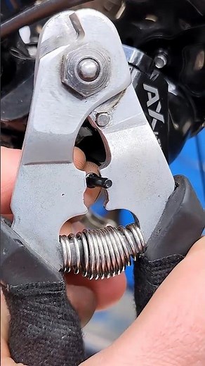 How to quickly cut housing and install a gear shift cable on your bike.