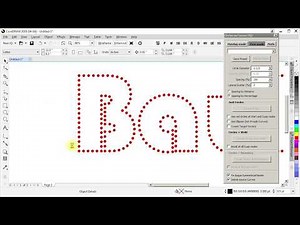 Circles on Curves - CorelDRAW macro - Demo 07