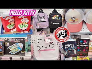 FIVE BELOW SHOPPING NEW HELLO KITTY FINDS