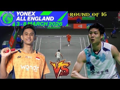 Alwi Farhan (INA) vs. Chou Tien Chen (TPE) | Fantastic match in the round of 16 2016 All England
