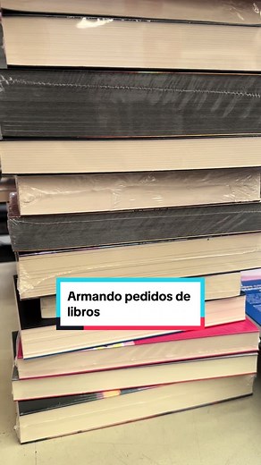 Armando pedidos de libros: 19 títulos en colección