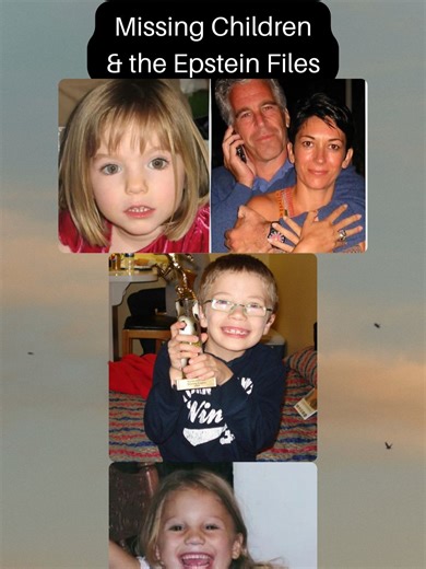 📌 Three Missing Children. One Public Record. Kyron Horman, Madeleine McCann, and Haleigh Cummings are all mentioned in recently released Epstein Files — in anonymous tips logged by the FBI. These references were not followed up on, and there is no publicly available explanation. Their cases remain open, and the search for answers continues. #KyronHorman #MadeleineMcCann #HaleighCummings #EpsteinFiles #MissingChildren See less