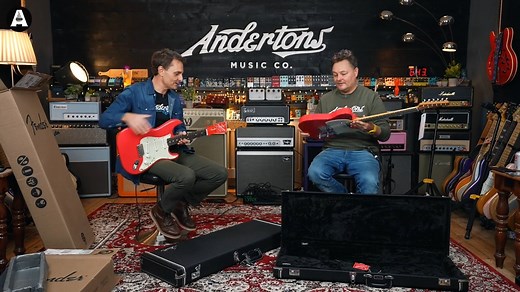 10K views · 181 reactions | Celebrate 60 years of Andertons with Fender! 朗 We've teamed up with Fender to design a limited run of nitro road worn FSR Stratocasters & Telecasters! ❤️ These guitars are very special and limited to only 100 each. Make sure you get yours now!   Shop Here: https://bit.ly/48AlOdp  Full Video: https://bit.ly/48uuL8e | Andertons Music Co. | Facebook