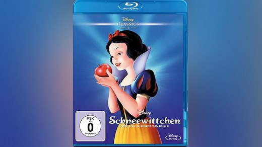 Walt Disney Meisterwerk Schneewittchen und die sieben Zwerge kompletter Disney Film