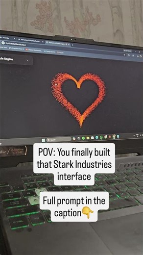 POV: You finally built that #stark industries interface #creativecoding #webdevelopment #threejs