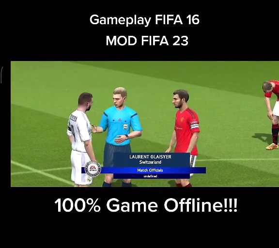 Gameplay FIFA 16 MOD FIFA 23 | Manchester United vs Real Madrid | PPSSPP