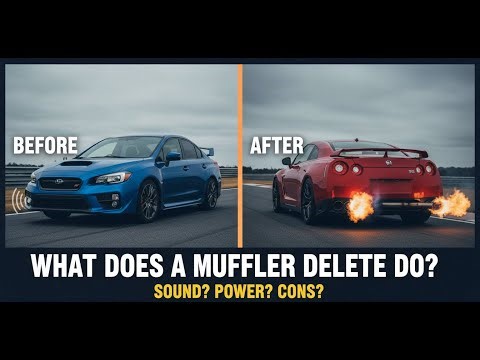 What Does a Muffler Delete Do?