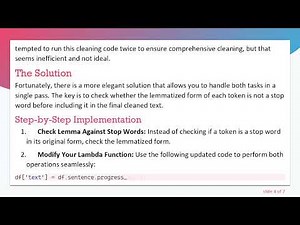 Easily Remove Stop Words and Lemmatize with SpaCy in One Go