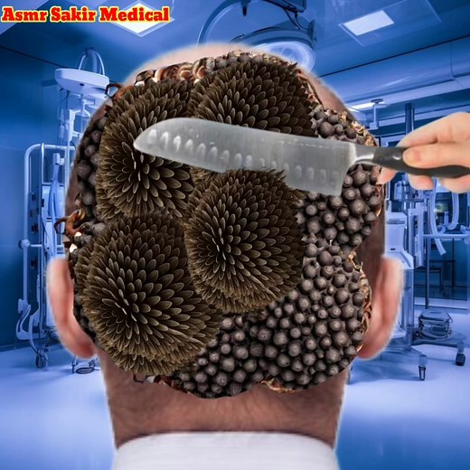 How to Boy surgery back side head ASMR Surgery relaxing sound toy woodworking 💫🌠🎧😴 #asmr Part 5 | Asmr Sakir Medical