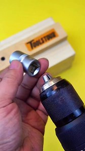 1.3M views · 5.1K reactions | Make your Own Drill Socket Adapter #drillhack#drillhack #LifeHacks#LifeHacks #drilladapter#drilladapter #wrench#wrench #socket#socket #tipsandtricks#tipsandtricks #diy#diy #make #own #adapter | ToolsTour | Facebook
