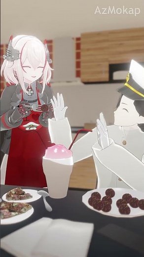 ROON is WHOLESOME HOUSEWIFE! | Azur Lane #azurlane #shorts