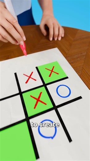 This Tic Tac Toe Trick Guarantees a Win 😳 #shorts