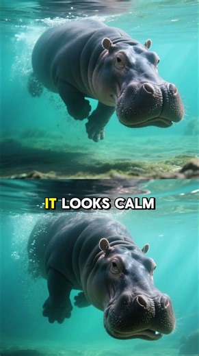 Hippos Aren’t Fat — They’re Underwater Tanks