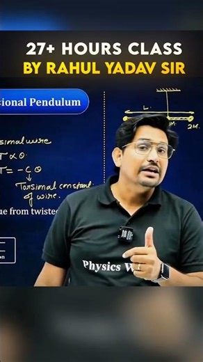 27+ HRS CLASS BY RAHUL YADAV SIR ☠️💪💯 #jeemotivation #jee #viral #shorts #shortfeed #pw #pwjee