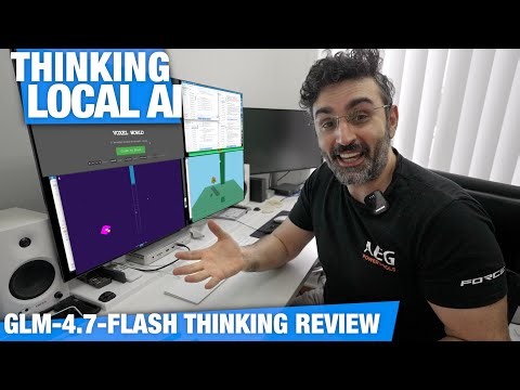Let's Run GLM-4-7-Flash THINKING - Local AI Super-Intelligence? | REVIEW