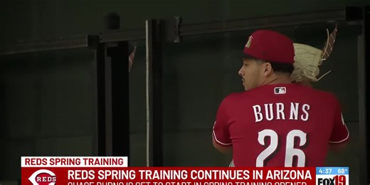Chase Burns set to start Reds Spring Training opener