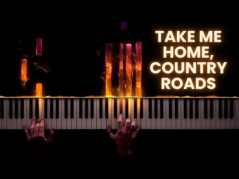John Denver ­− Take Me Home, Country Roads − Piano Cover + Sheet Music