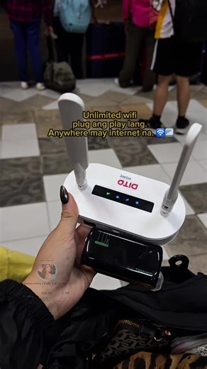 new modem na sila ngayon same small type lang size lang din. #ditowifi #ditohomewifi #unliwifi #unlimitedwifi #ditohomeprepaidwifi
