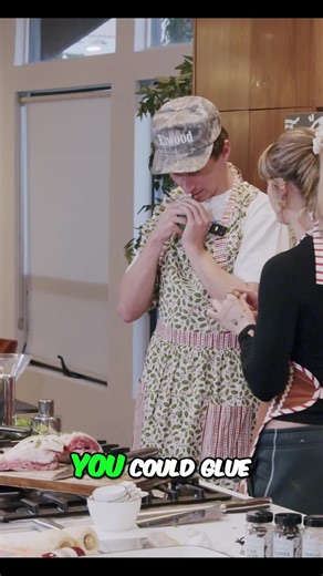 Nipple talk in the kitchen! Wait 'til you hear what they're saying. 😂 #CoupleGoals #RelationshipHumor #NippleTalk #Funny #FYP