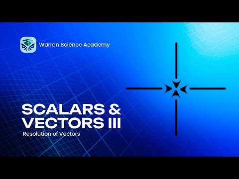 Resolution of Vectors Made Easy || How to Resolve Vectors into Components || JAMB & WAEC Physics