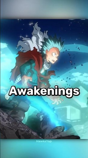 5 Quirk Awakenings in My Hero Academia #mha