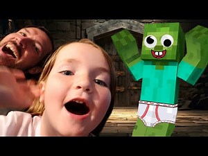 UNDERWEAR ZOMBiES in MiNECRAFT?!! Niko & Friends team up to battle Baby Minecraft SPOOKY MONSTERS!!