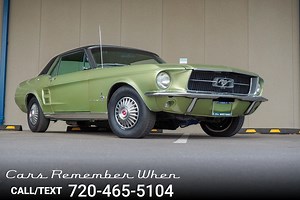1967 Ford Mustang S Code