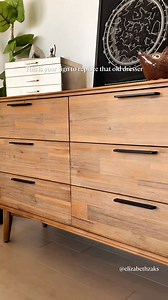 Solid to the core. The Seb Dresser's acacia wood is sustainably sourced and built to last... for life. Photography: @elizabethzaks | Castlery