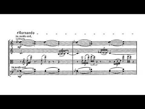 Bela Bartok - String Quartet no 4