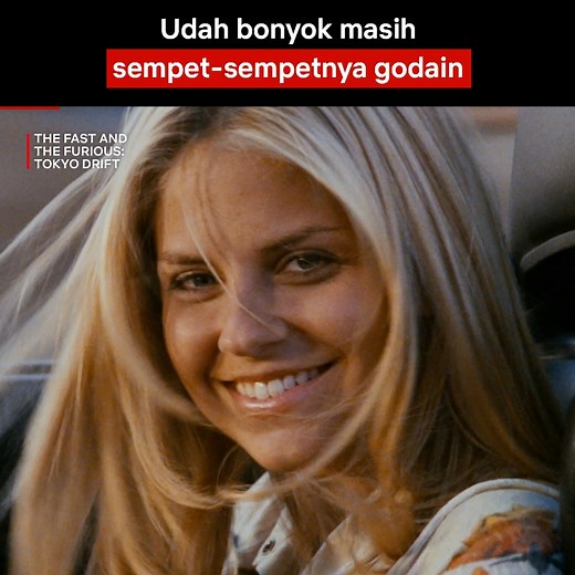 4.1M views · 76K reactions | Tetap tebar pesona walau berdarah-darah. Tonton The Fast and the Furious: Tokyo Drift di sini https://www.netflix.com/id-en/title/70044885 | Netflix | Facebook