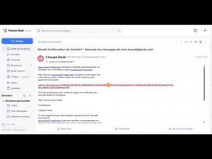 Tutoriel e-Messagerie - Transférer ses messages Gmail