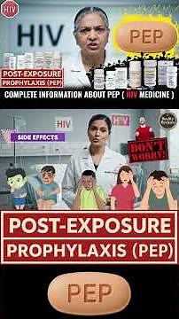 #shorts HIV pep - Post Exposure Prophylaxis | Truvada, Tivicay, Isentress, Biktarvy, Atripla