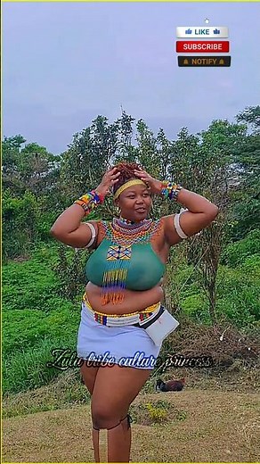 A Young zulu maidens in beautiful culture dress in dance display #shorts #culture #traditional #zulu