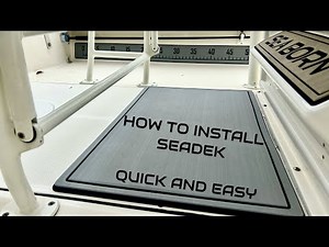 How to install Seadek quickly and easily!