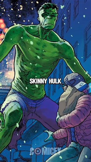 Skinny Hulk Is Just Like Me #reel #comic #hulk #dccomic #viralviews #comicreel | Comictron