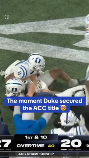 The Blue Devils claim their first conference crown since 1989 🏆 | Yahoo Sports