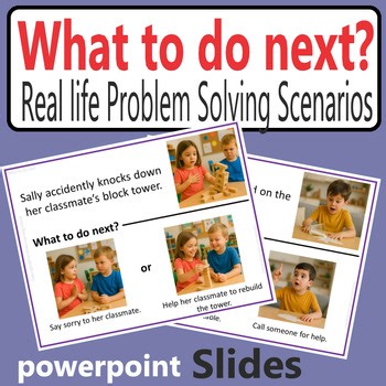What To Do Next? Real-Life Problem Solving Scenario Slides |PowerPoint