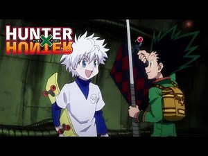 Gon Meets Killua for the First Time | Hunter X Hunter
