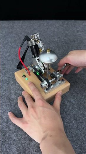 Miniature motorcycle single cylinder engine model