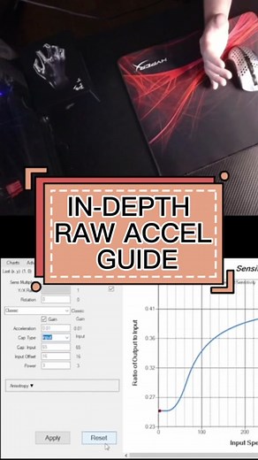 IN-DEPTH RAW ACCEL GUIDE AND MY CURRENT CURVE #valorant #valorantclips #fyp #foryou #rawaccel