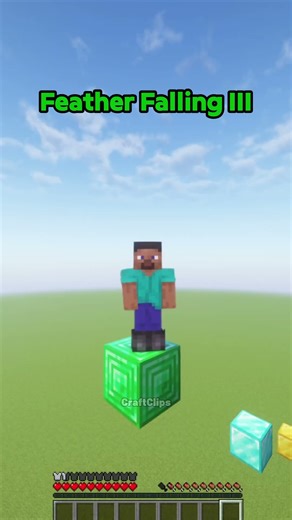 Minecraft Fall Damage Is BROKEN 💀🔥 #minecraft #minecraftpe #minecraftmemes