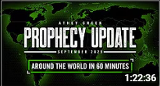 Prophecy Update | September 2025 | Around the World in 60 Minutes - Brett Meador