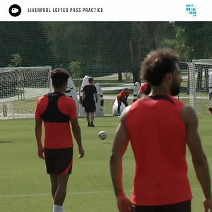 406K views · 2.6K reactions | Who has this in the locker? Liverpool practice technique in its simplest form with this lofted pass game that features a one-touch limitation. New Modern Total Football Training Session available!  Never-before-released drills included.  Click the video link below to download now ⬇️ https://keepitonthedeck.com/downloads/modern-total-football-training-sessions-wrhm2 | Football Training Drills/Session Plans | Facebook