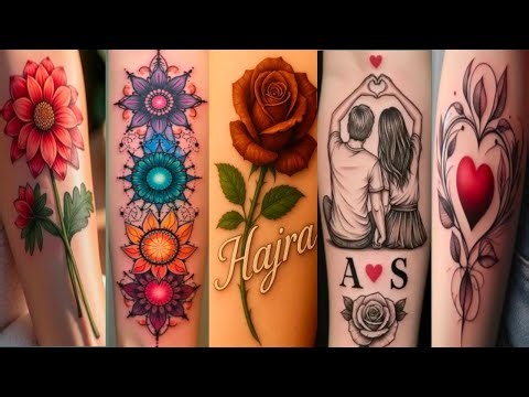 Best multicolour women tattoo designs ❣️//40 new tattoo designs