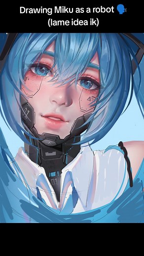 I'm running out of ideas to draw lol #hatsunemiku #fanart #fyp #miku #snippet